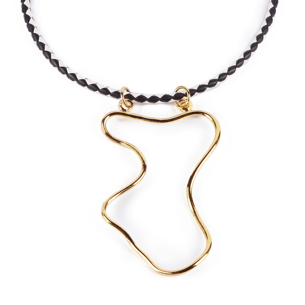 MALAWI necklace #shiny gold 1 u