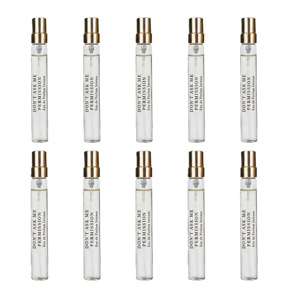 SIMONE ANDREOLI DON'T ASK ME PERMISSION VIAL EDP PACK 10 X 1.7 ML