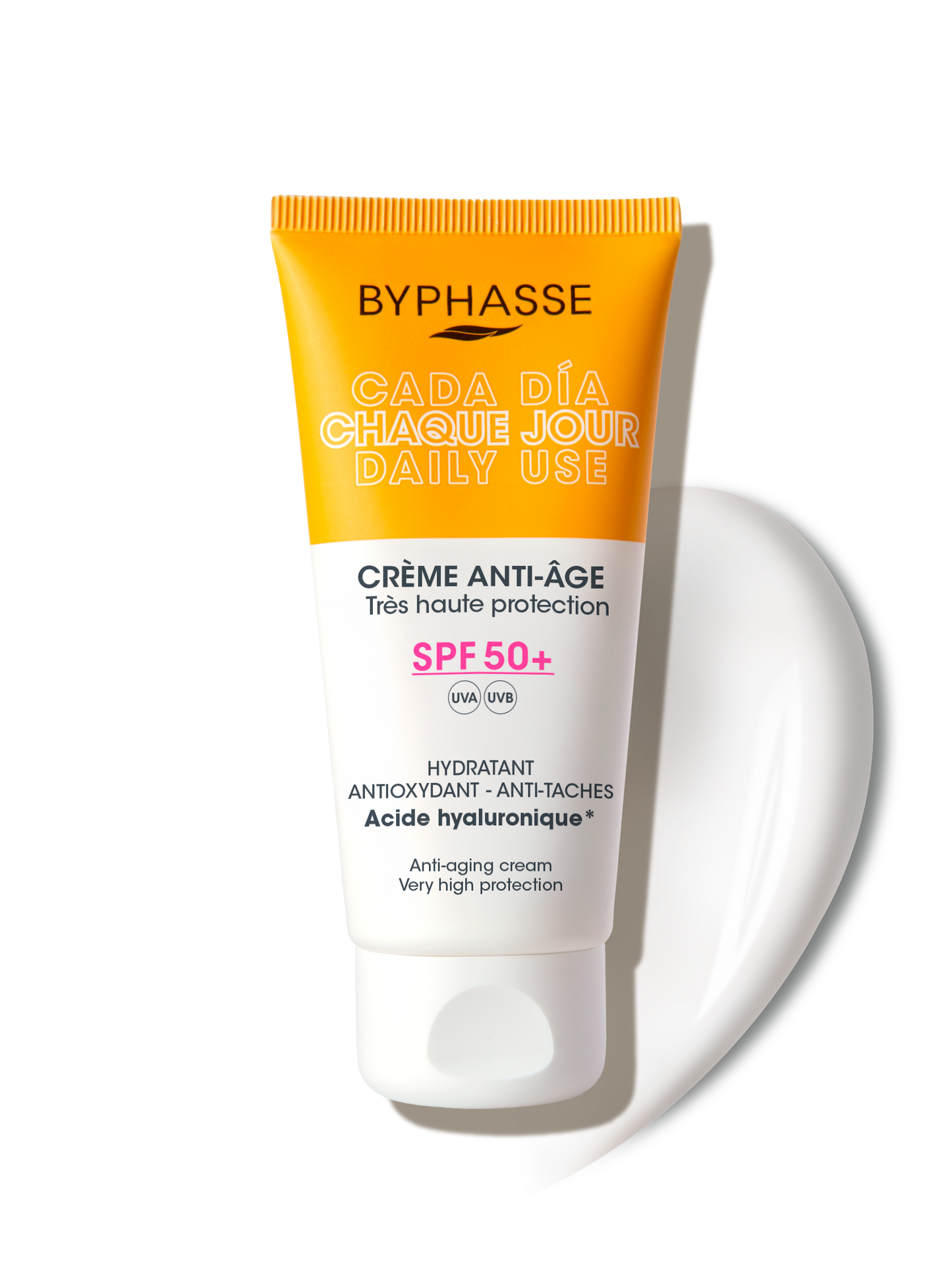 BYPHASSE BYPHASSE Crema Facial Antiedad SPF 50 50 ml Sonnenschutz Gesichtscreme Kosmetik