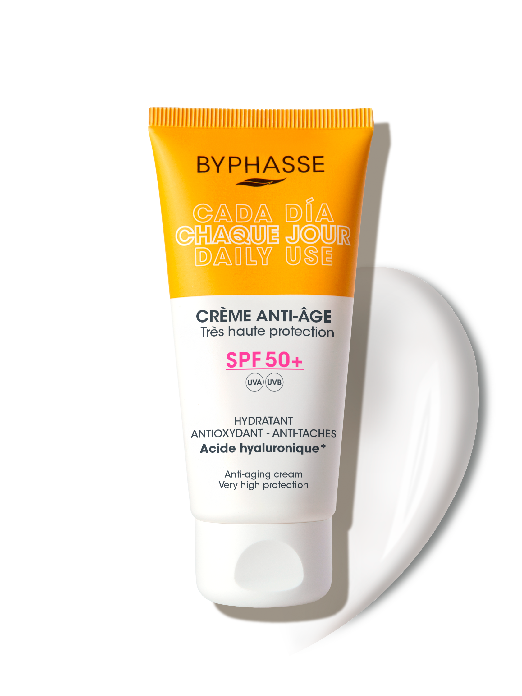BYPHASSE BYPHASSE Crema Facial Antiedad SPF 50 50 ml Sonnenschutz Gesichtscreme Kosmetik