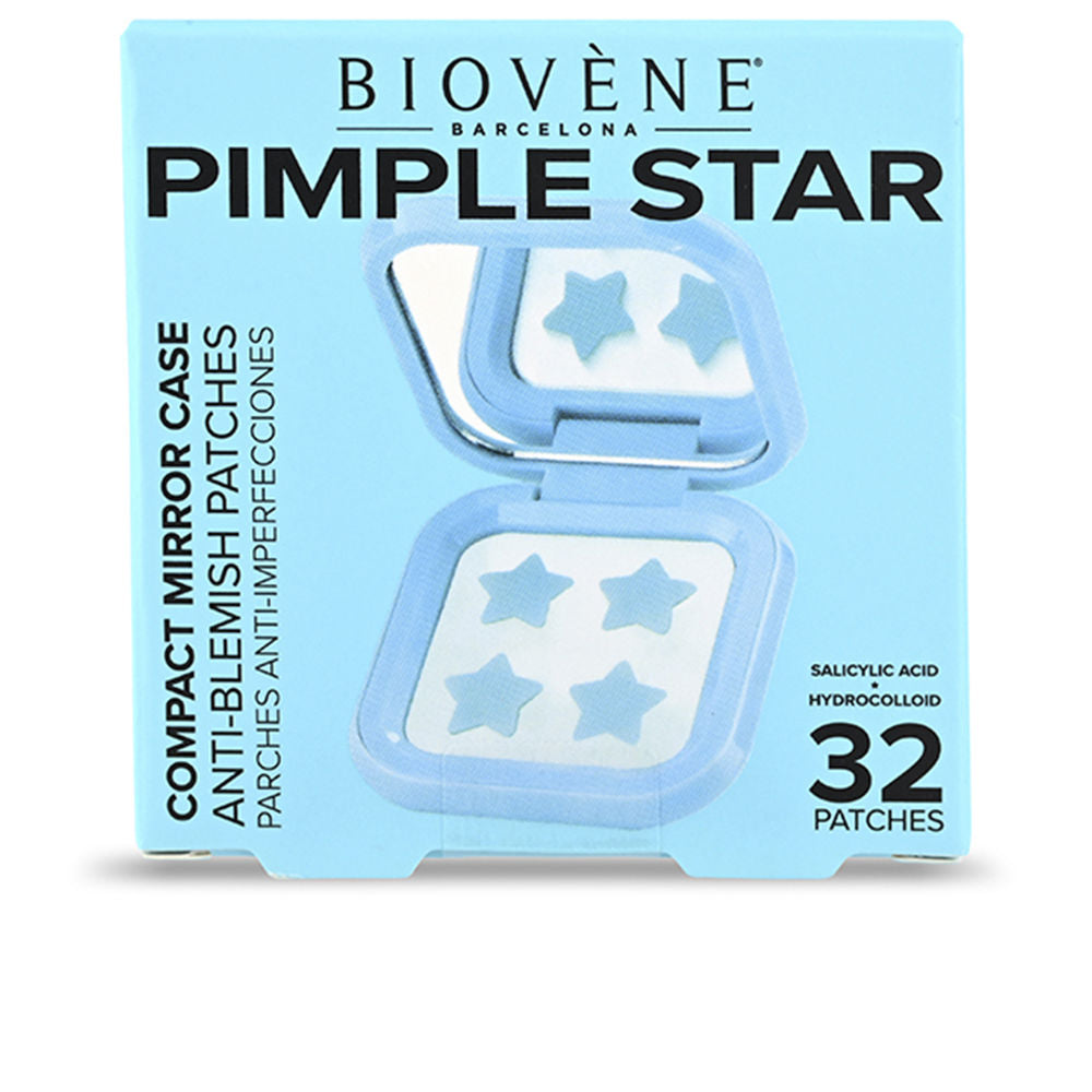 Biovène PIMPLE STAR PATCHES & MIRROR CASE blemish patches 32 Stück
