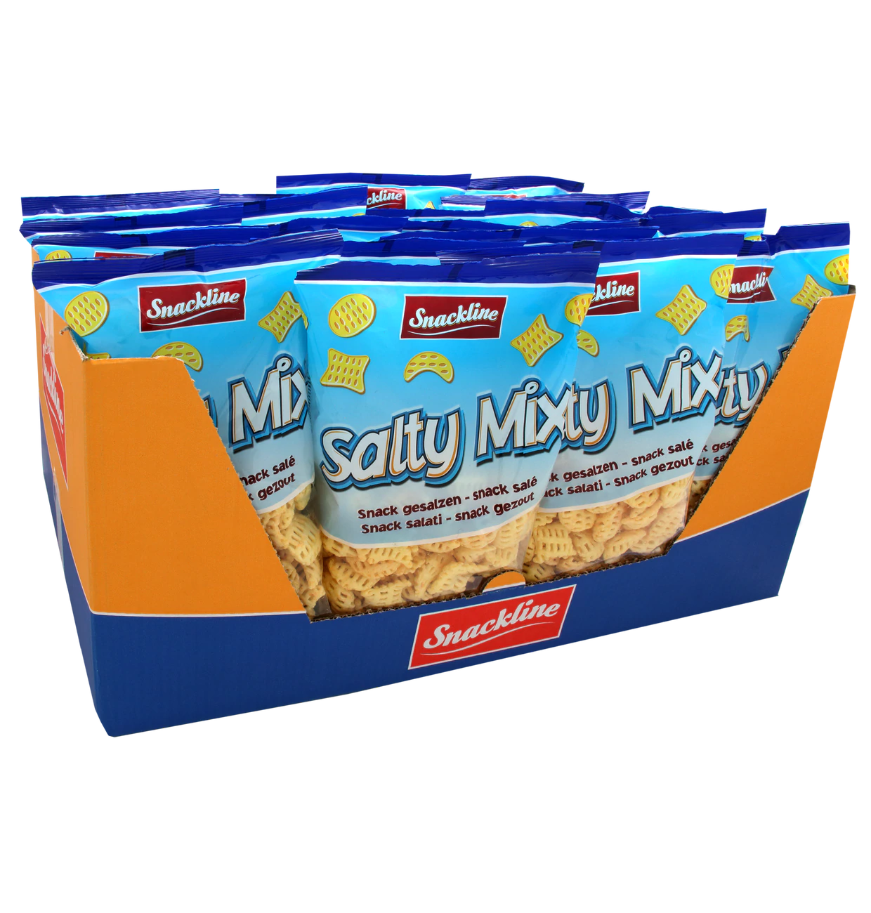 Salty Mix Kartoffelsnack 125g Salty Mix ist für große und kleine Knabberfans!