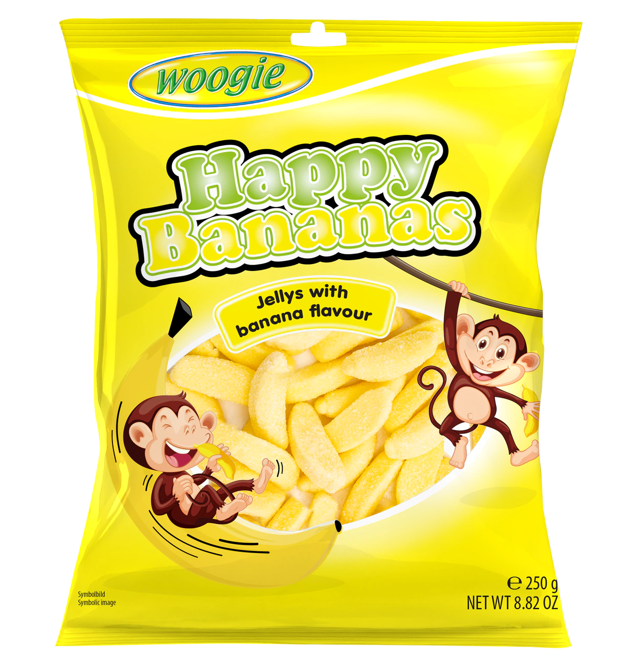 Woogie Schaumzucker Bananen 250g
