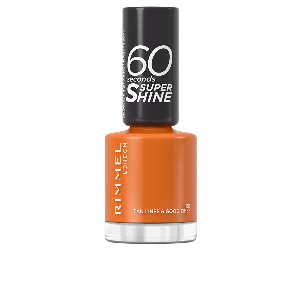 RIMMEL LONDON 60 Seconds Super Shine Nagellack 151 Tan Lines Y Good Times 8 ml