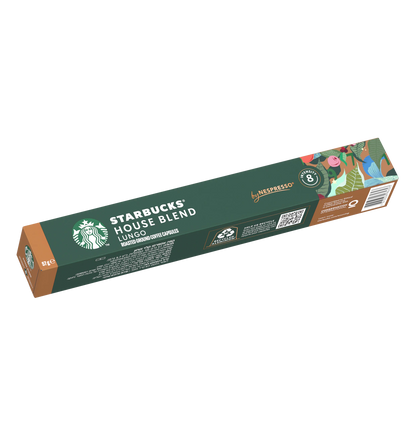 Starbucks Kaffekapseln House Blend Lungo 10x57g für Nespresso