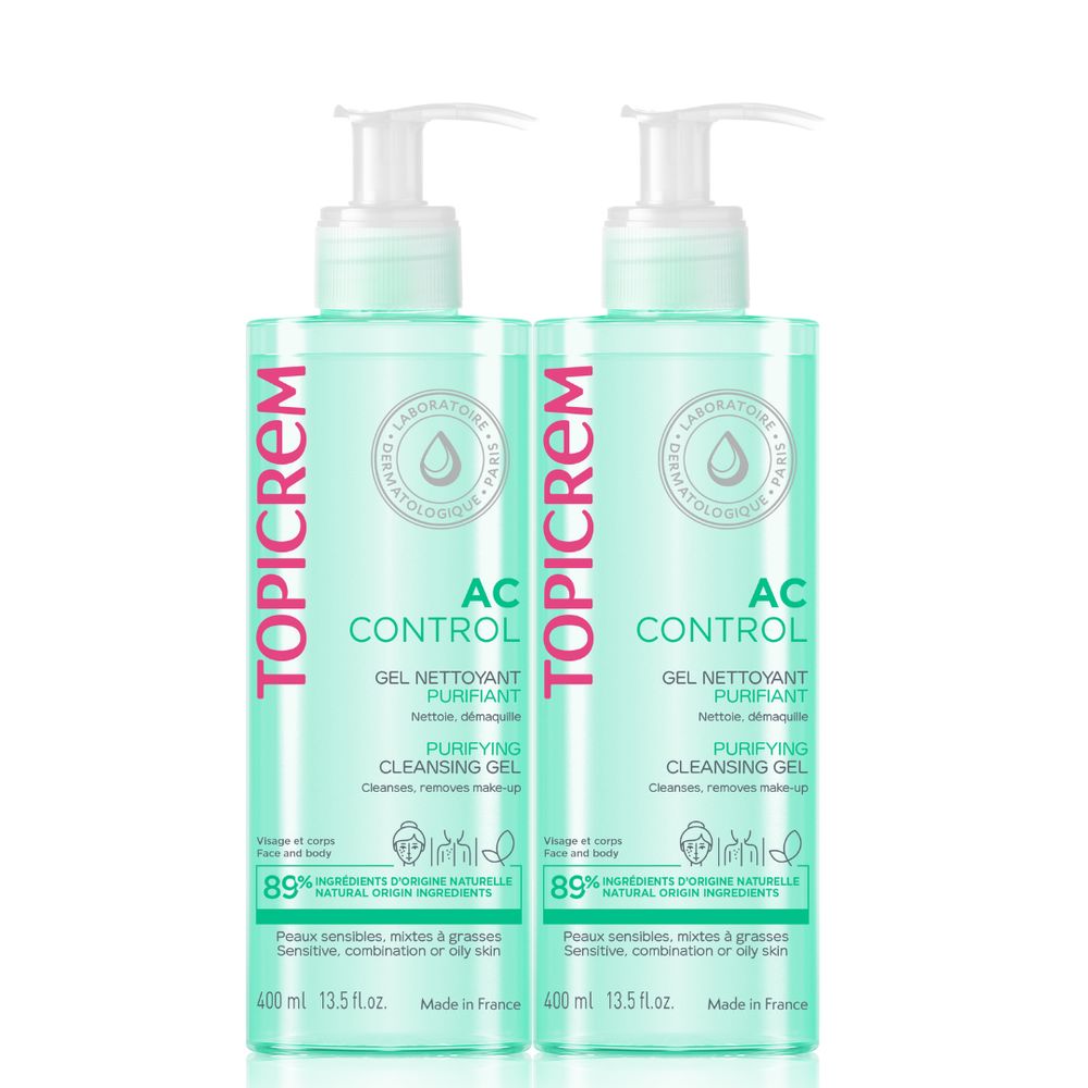 AC purifying cleansing gel pack 2 x 400 ml