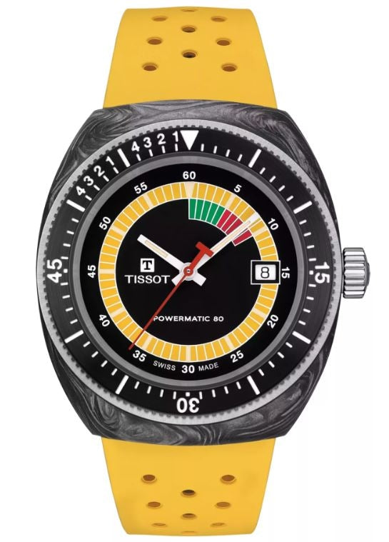 TISSOT Mod. SIDERAL S YELLOW - POWERMATIC 80