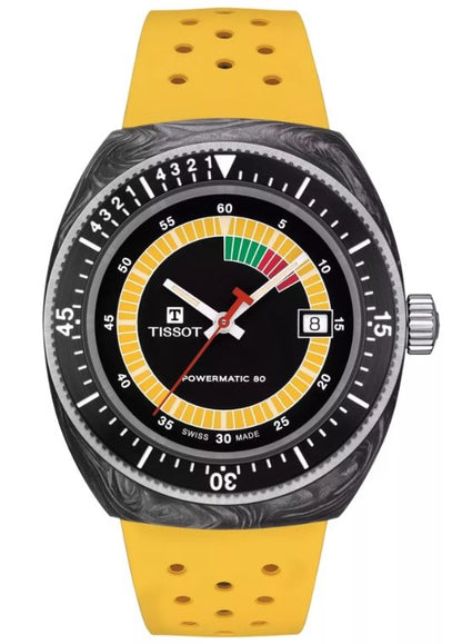 TISSOT Mod. SIDERAL S YELLOW - POWERMATIC 80