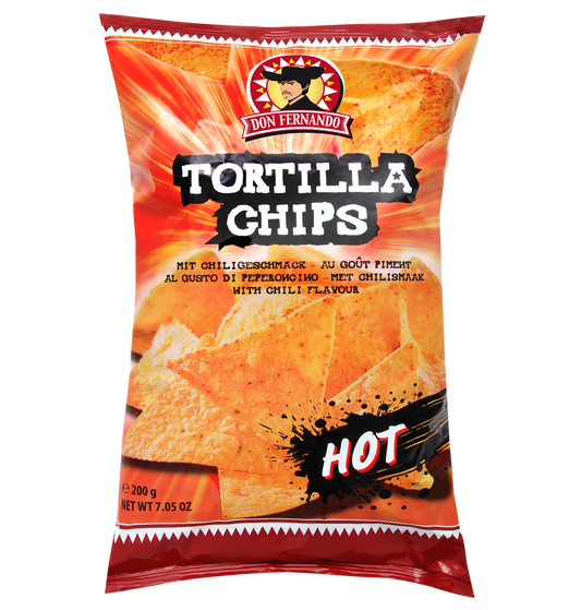 Tortilla Chips mit Chilligeschmack 200g