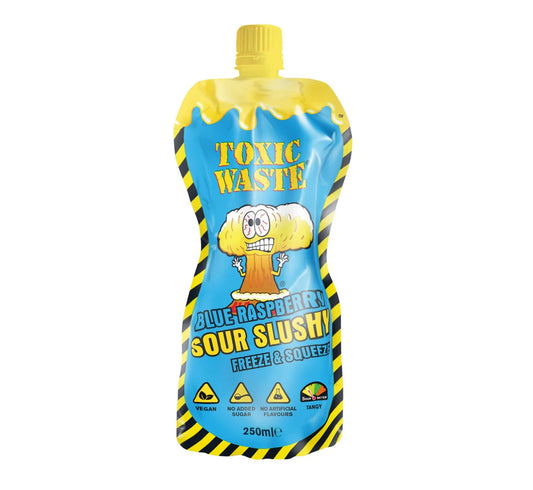 Toxic Waste Sour Slushy Blue Raspberry 250ml