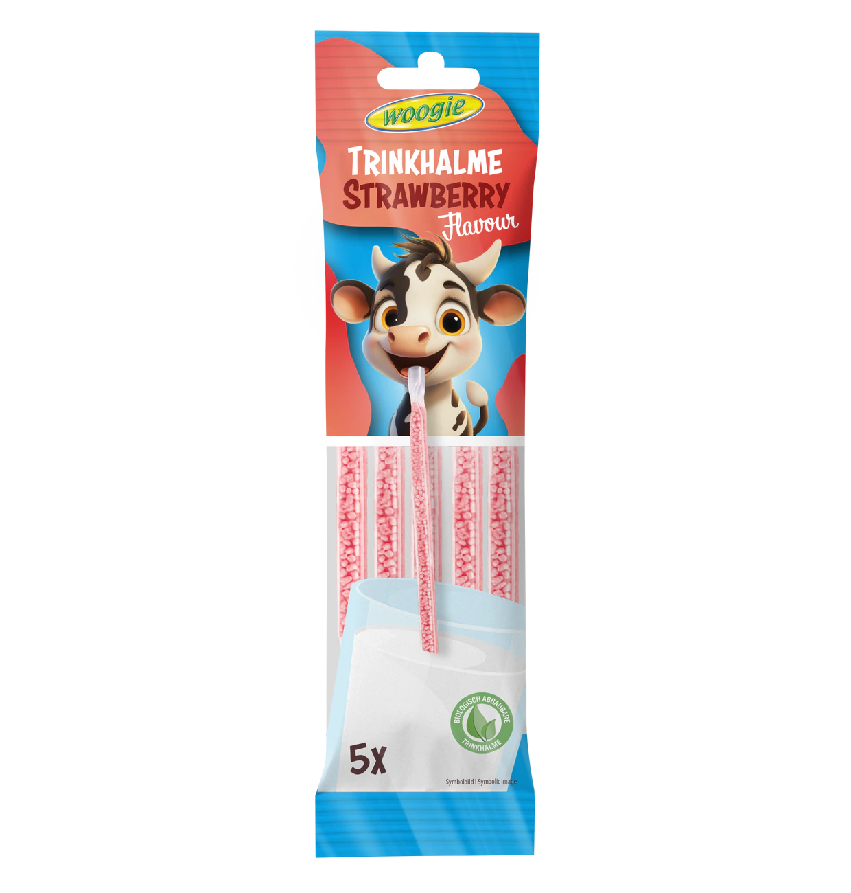Trinkhalme Erdbeere 30g (5x6g)