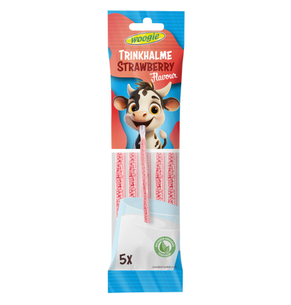 Trinkhalme Erdbeere 30g (5x6g)