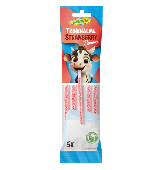 Trinkhalme Erdbeere 30g (5x6g)