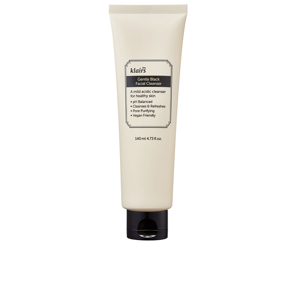GENTLE BLACK facial cleanser 140 ml