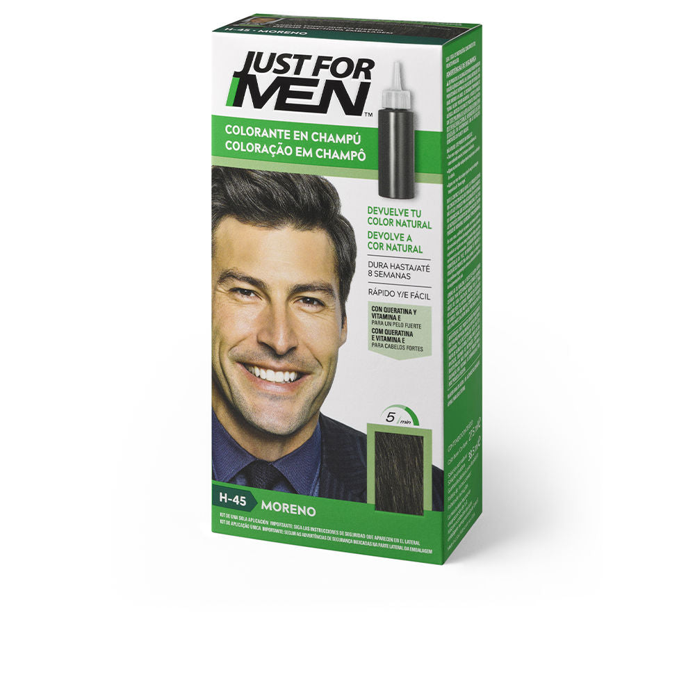 JUST FOR MEN COLORANT in shampoo #brown 30 ml