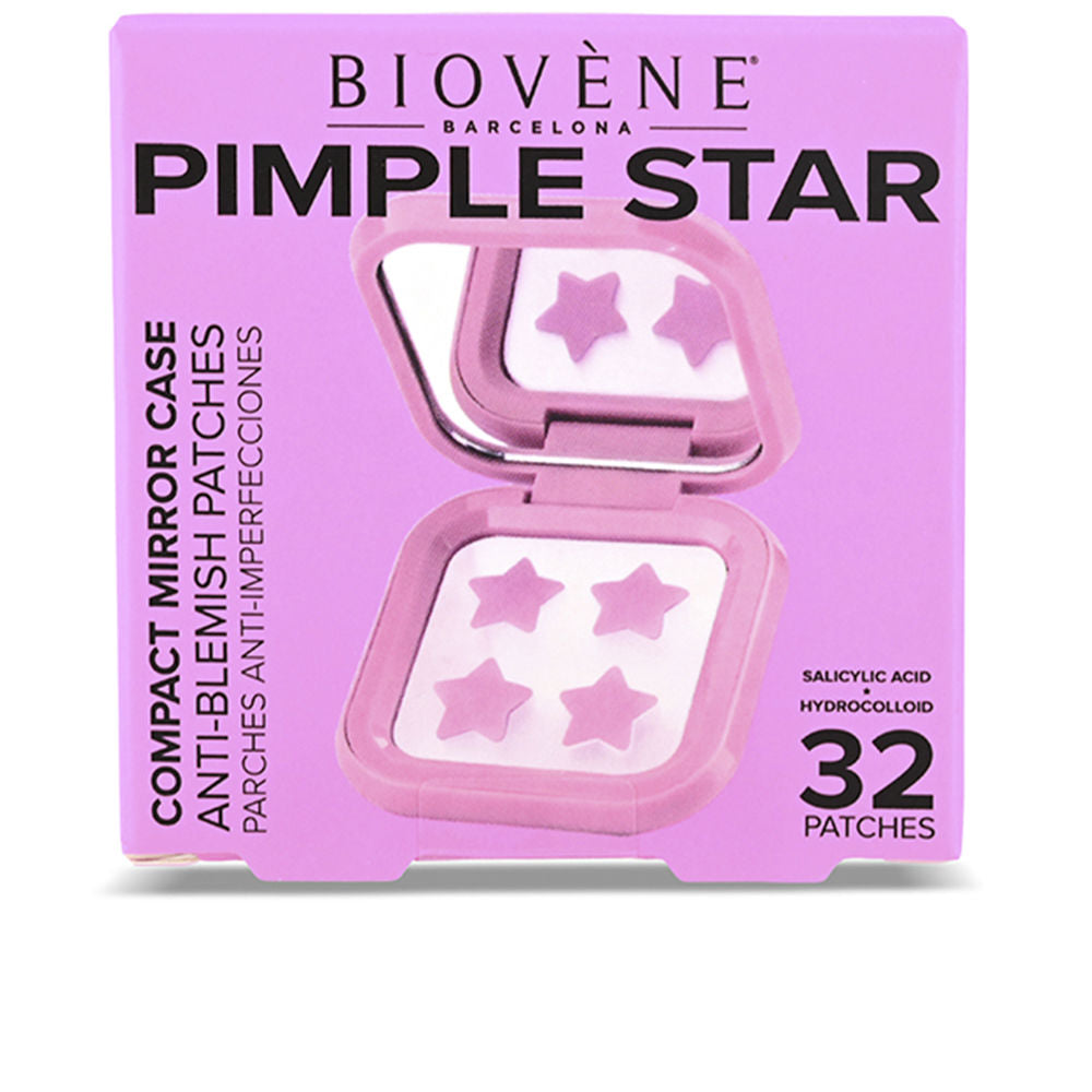 PIMPLE STAR PATCHES &amp; MIRROR CASE blemish patches 32 units