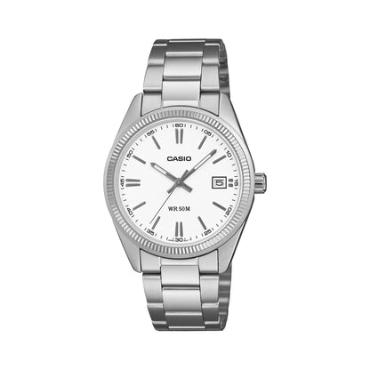 CASIO COLLECTION Mod. UNISEX DATE - WHITE - UNISEX