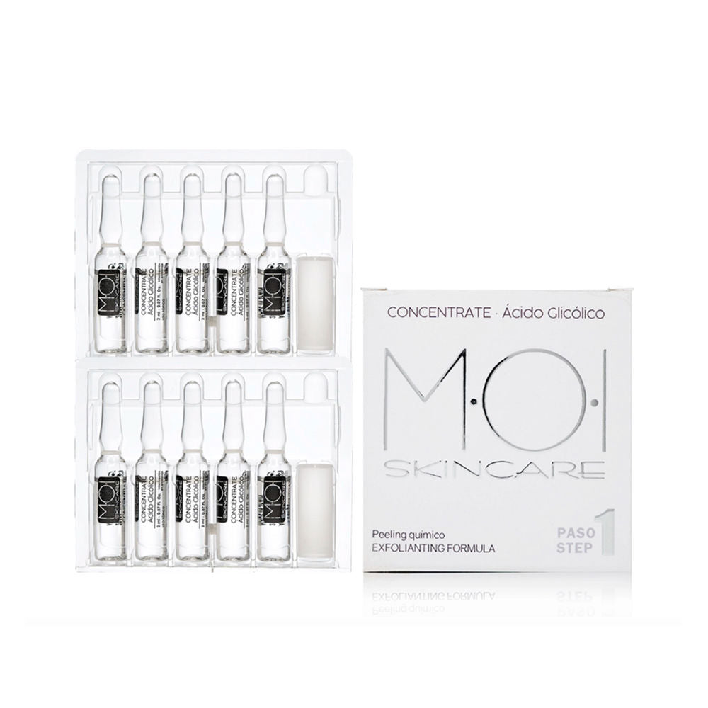 GLYCOLIC ACID facial ampoules 10 x 2 ml