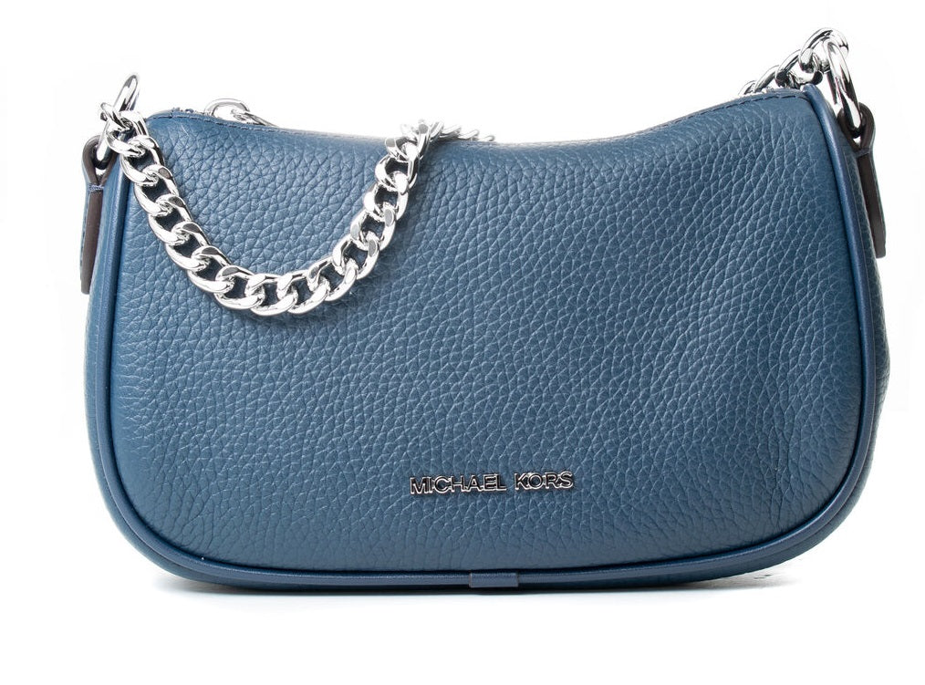 Michael Kors Umhängetasche Handtasche Carmela Blau 20 x 12 x 7 cm