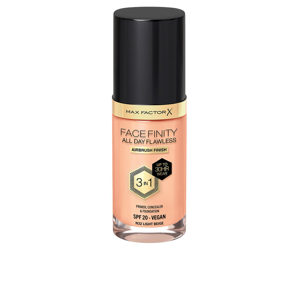 FACEFINITY 3IN1 primer, concealer &amp; foundation #32-light beige 30 ml