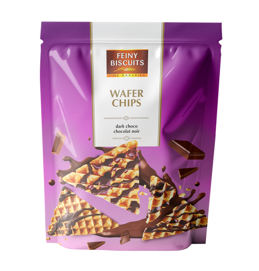 Wafer chips mit Kakaoglasur 70g