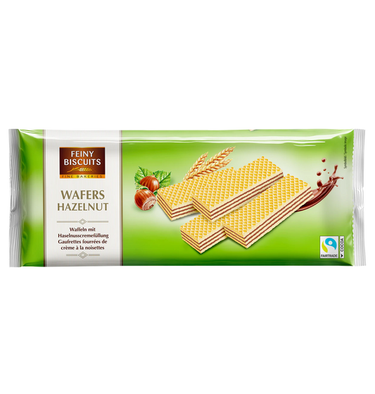 Waffeln mit Haselnusscremefüllung 250g