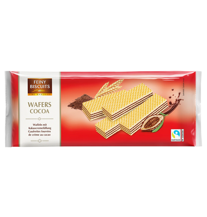Waffeln mit Kakaocremefüllung 250g
