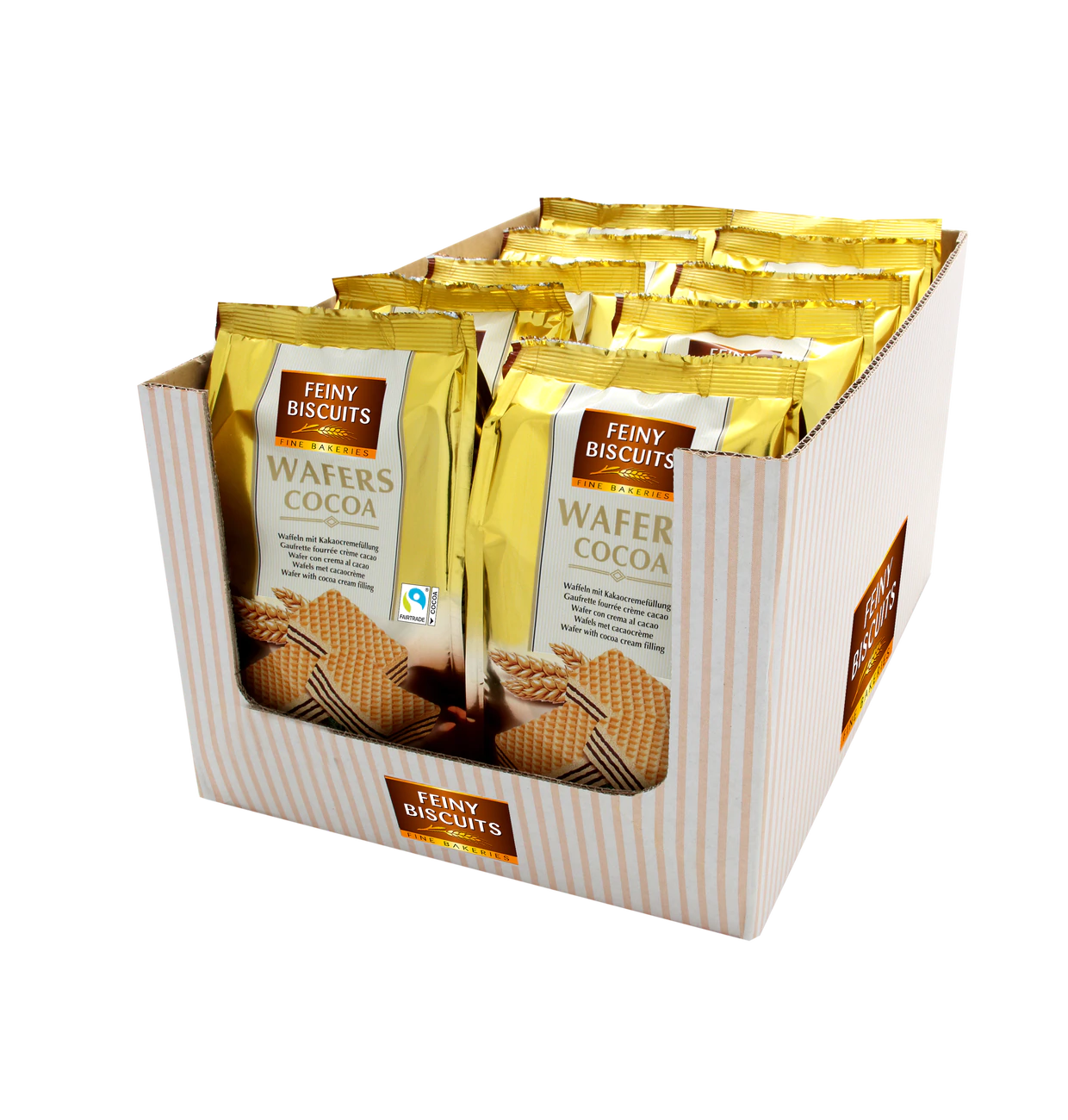 Waffeln mit Kakaocremefüllung 250g