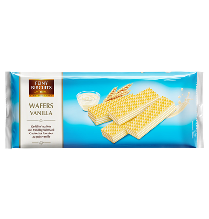 Waffeln mit Vanillecremefüllung 250g