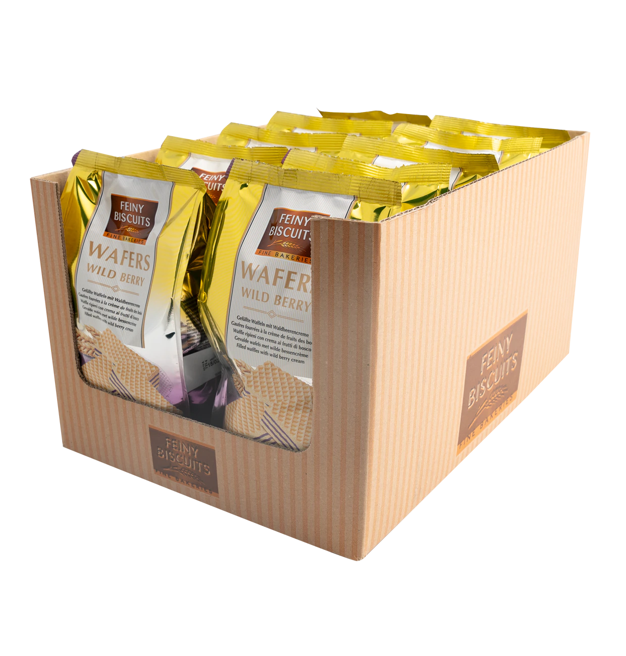 Wafer chips mit Kakaoglasur - gesalzen 70g