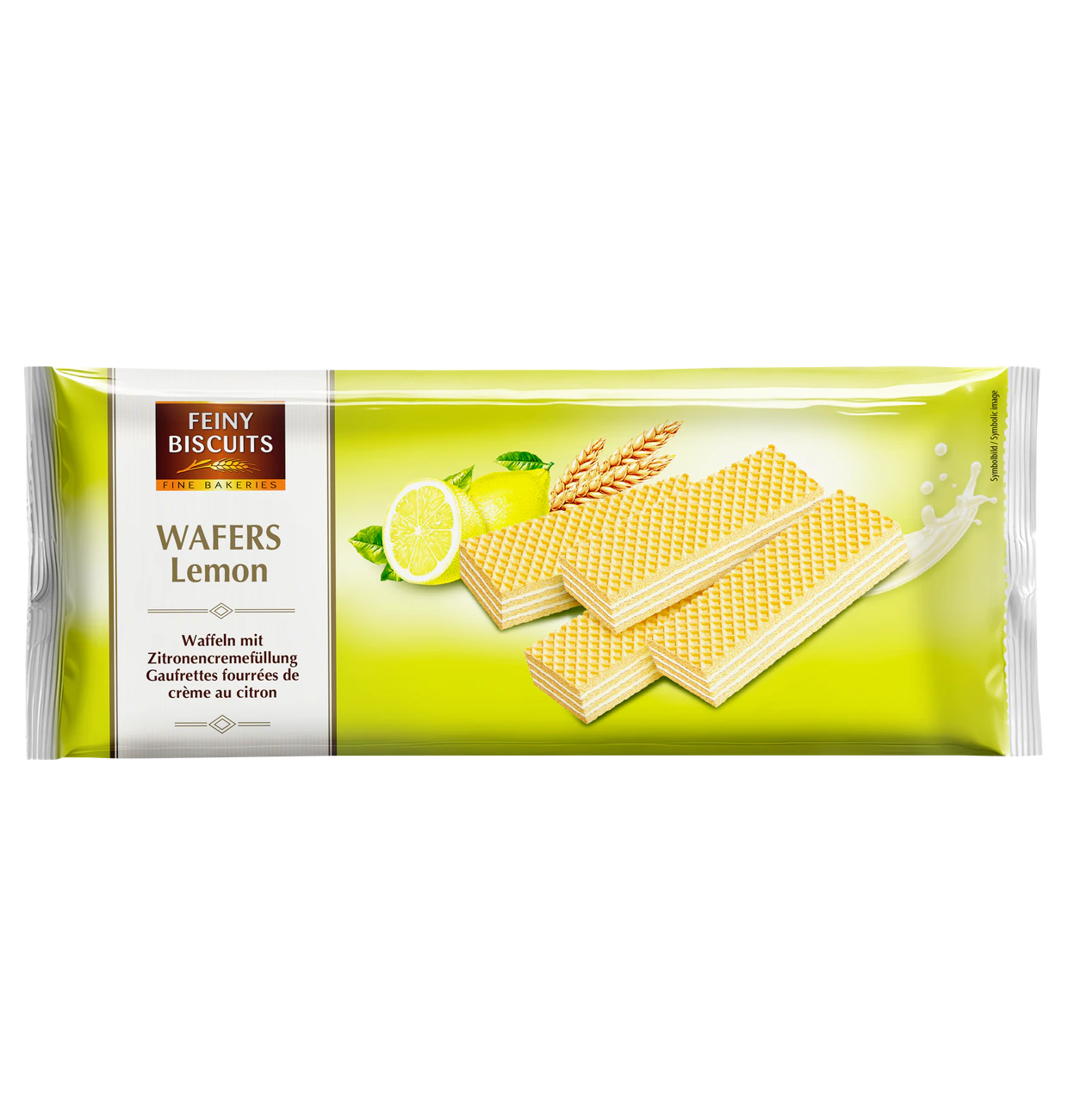 Waffeln mit Zitronencremefüllung 250g