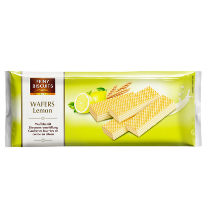 Waffeln mit Zitronencremefüllung 250g