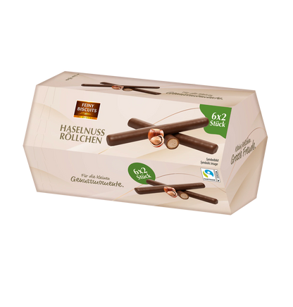 Waffelröllchen Haselnuss 150g (6x25g) Amicelli ?