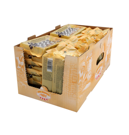 Feiny Biscuits Waffelröllchen Zebra 200g aus feinem Biscuit – Detailansicht