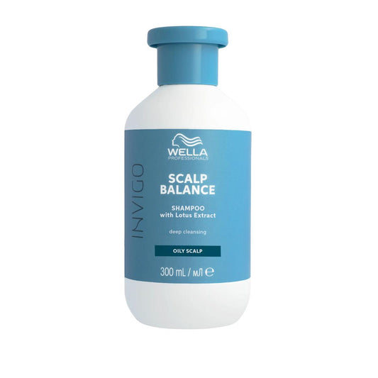 WELLA Wella Invigo Scalp Balance Deep Cleansing Shampoo für fettige Kopfhaut 300 ml