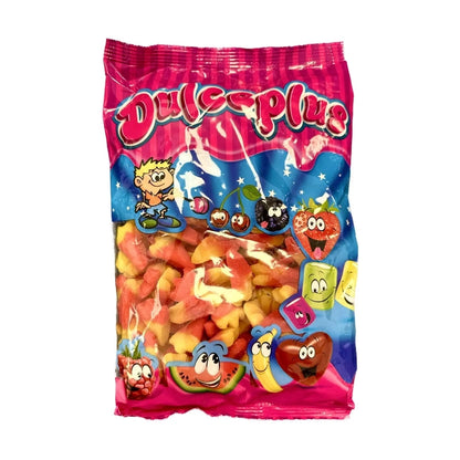 Dulceplus  Jelly Chicken Feet Fruchtgummi Hühner Füsse 1 Kg