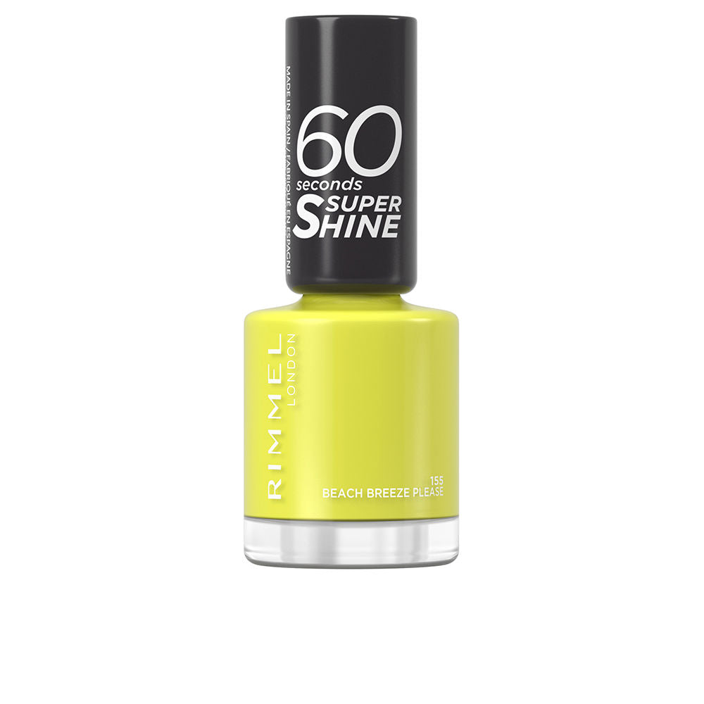 RIMMEL LONDON 60 Seconds Super Shine Nagellack 155 Beach Breeze Please 8 ml