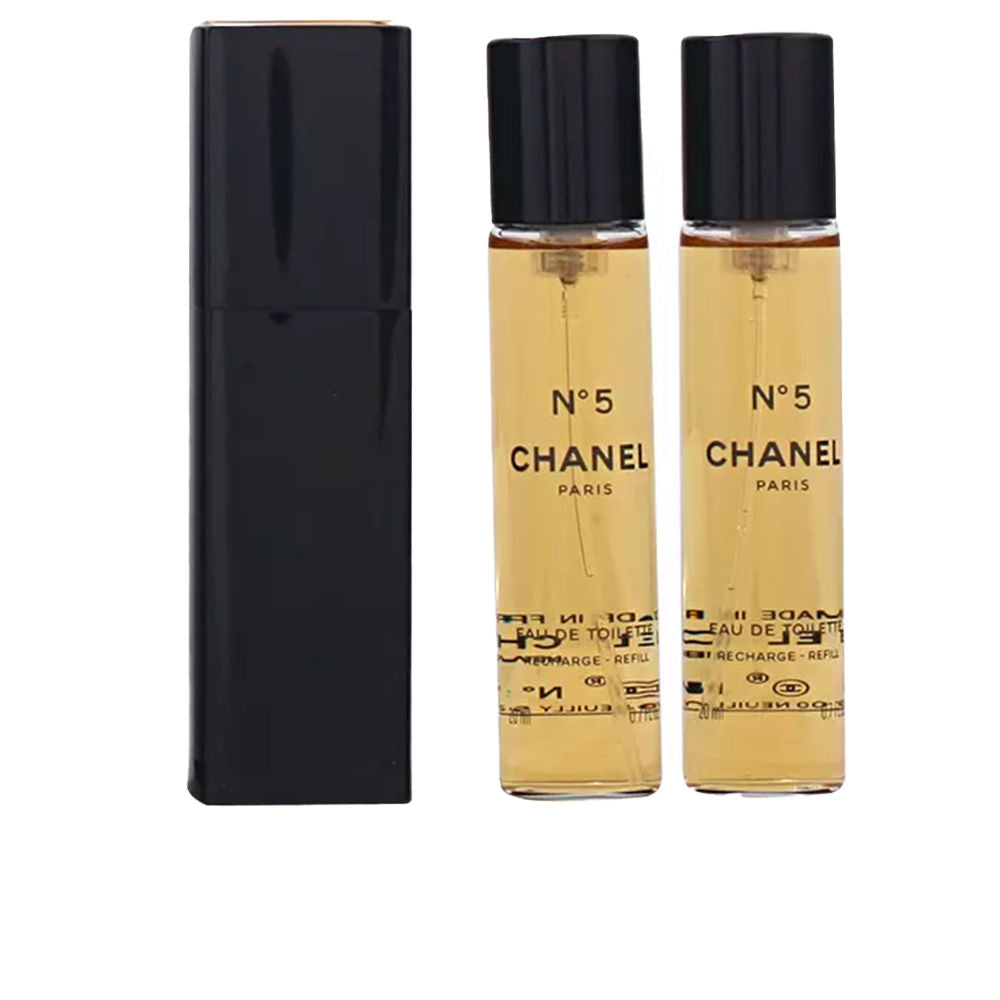 Nº 5 eau de toilette purse spray 3 x 20 ml