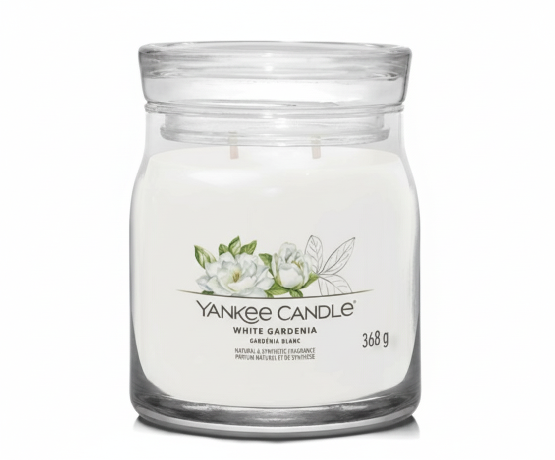 YANKEE CANDLE WHITE GARDENIA 368 GR