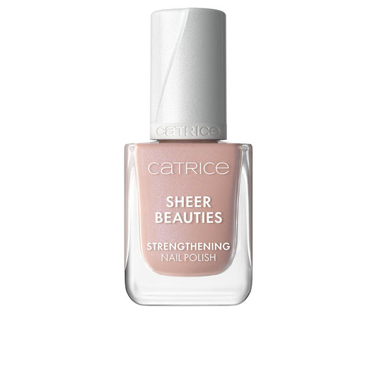 SHEER BEAUTIES Strengthening Nail Polish #060-Nudie Beautie 10.50 ml