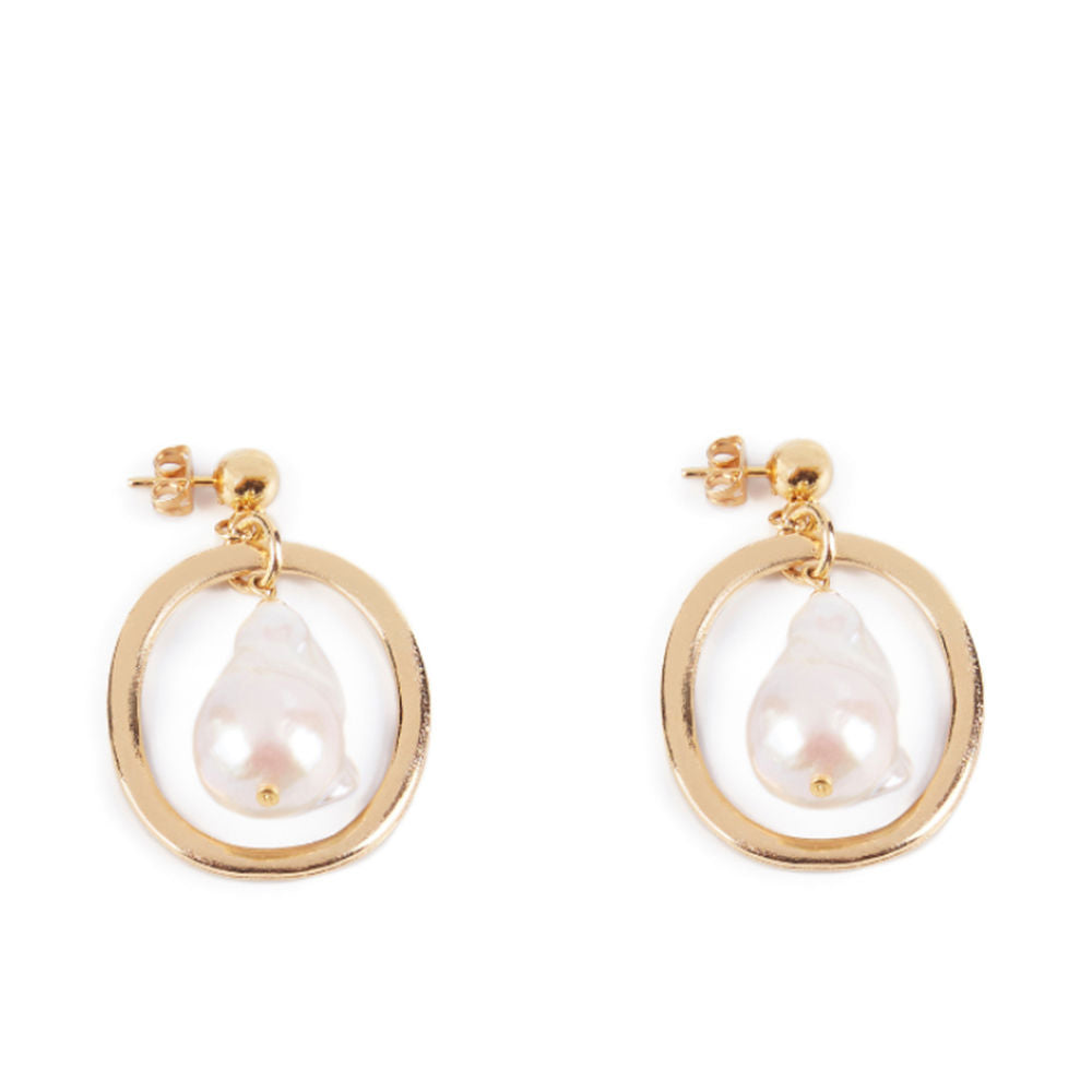 BALBOA earrings #shiny gold 1 u