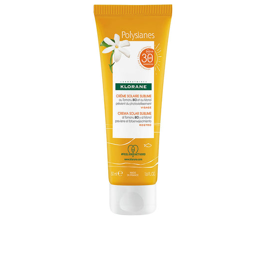 POLYSIANES MONOÏ Y TAMANU BIO sublime sun cream SPF30 50 ml