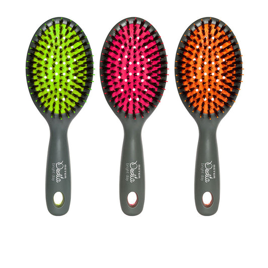 DESLÍA BRIGHT DAY pneumatic brush #pink 1 u