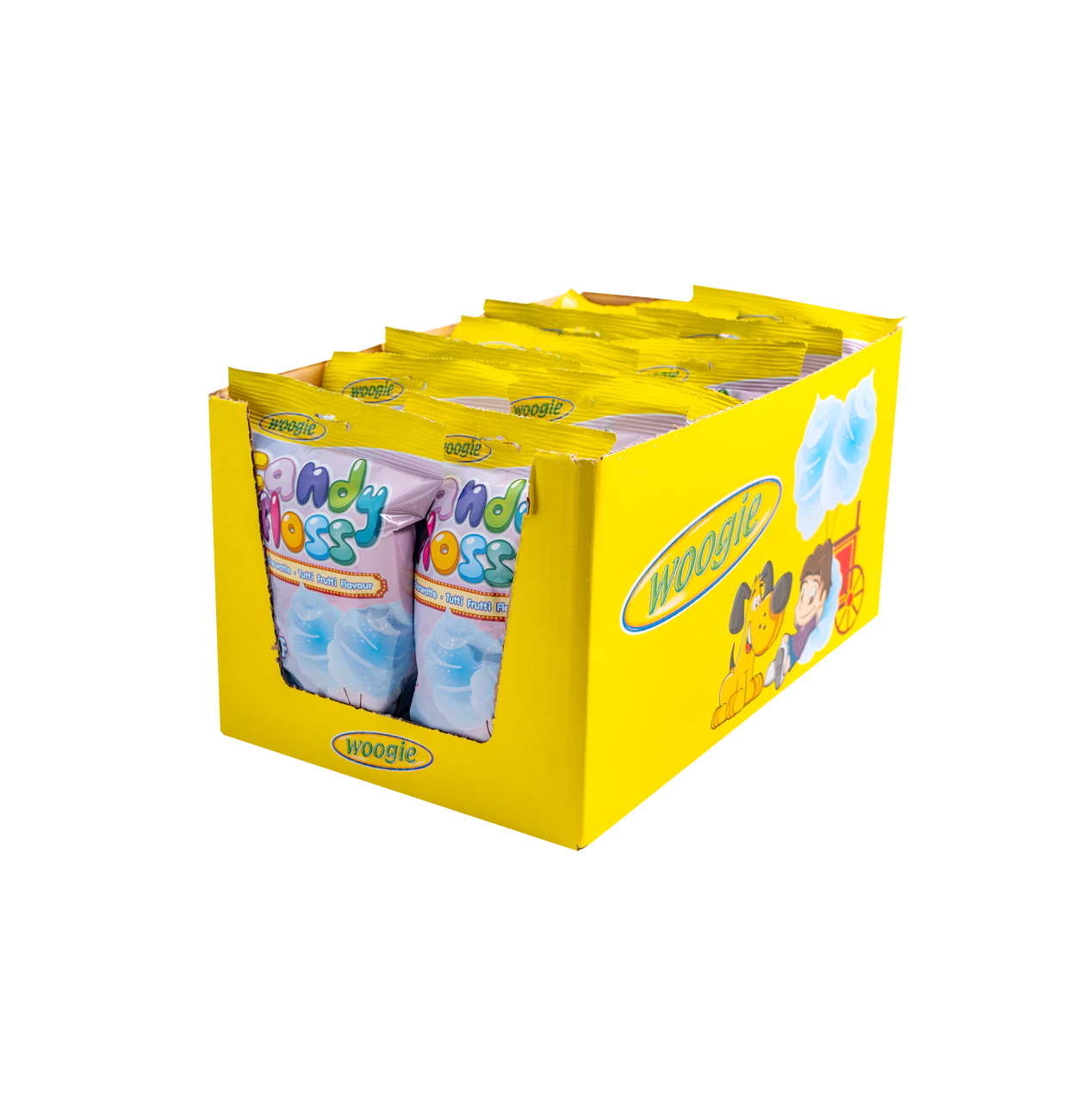 Zuckerwatte Tutti Frutti Geschmack 50g