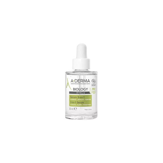 A-Derma A-Derma, Biology Hyalu, Hydratisiert, Morgen, Serum, Für das Gesicht, 30 ml Regular