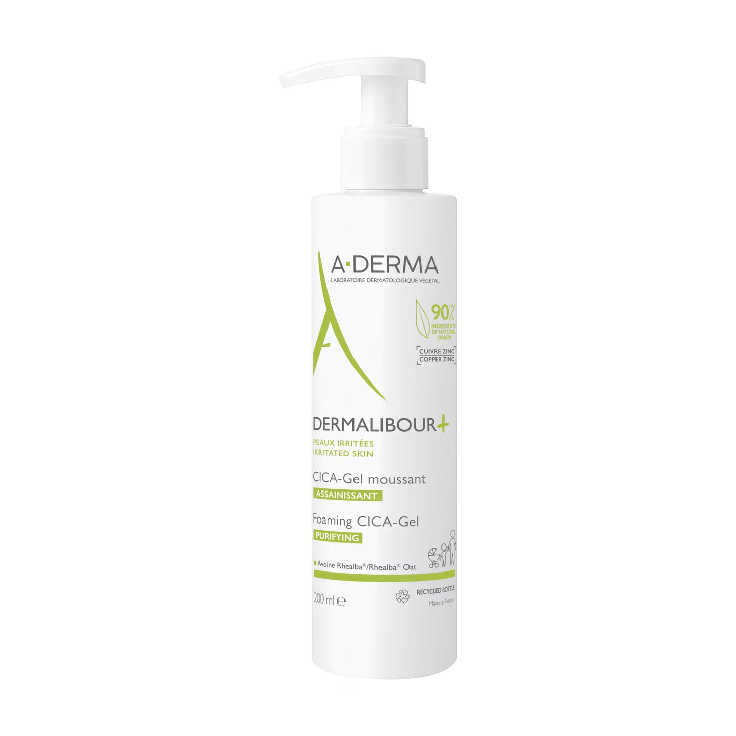 A-Derma A-Derma, Dermalibour+Cica, Reinigung, Reinigungsschaum, 200 ml Regular