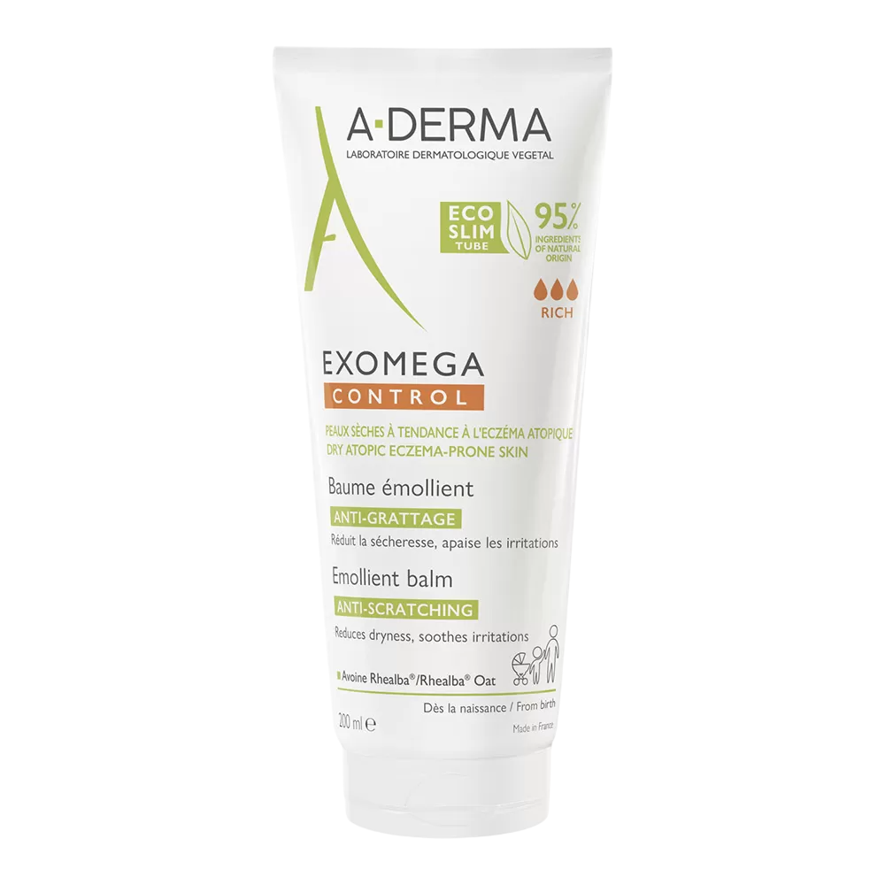 A-Derma A-Derma, Exomega Control, Emolliens, Balsam, Für das Gesicht, 40 ml Regular