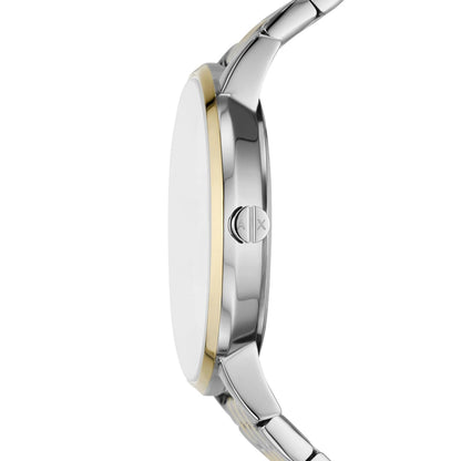 A|X ARMANI EXCHANGE AX7156SET Only Time Armbanduhr 36 mm Gold ansicht-2