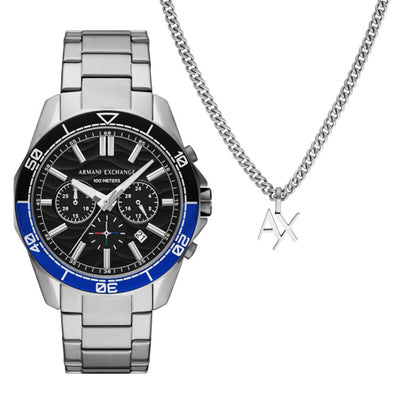 A|X ARMANI EXCHANGE AX7166SET Armbanduhr 44 mm ansicht-2