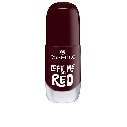 GEL NAIL POLISH nail polish #12-Left Me on Red 8 ml